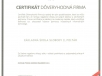 certifikat